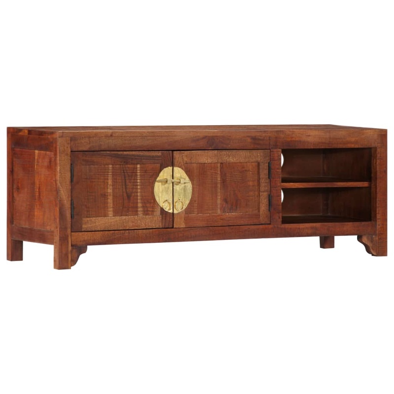 Berkfield TV Cabinet 120x30x40 cm Solid Acacia Wood