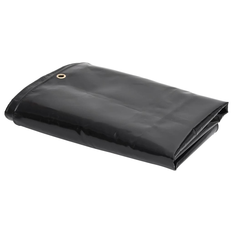 Berkfield Tarpaulin 650 g/m__ 3×3 m Black