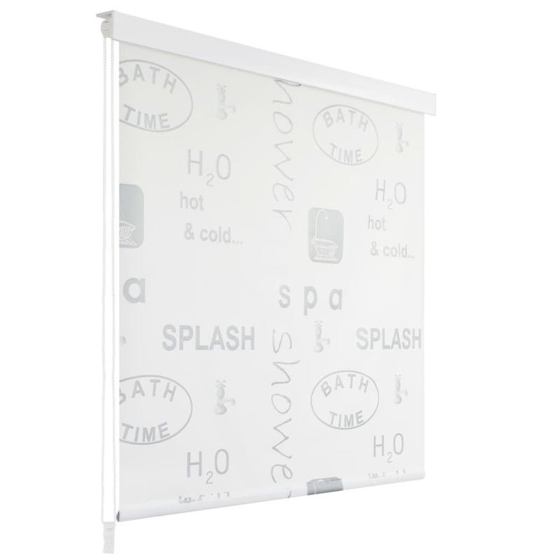 Berkfield Shower Roller Blind 140×240 cm Splash