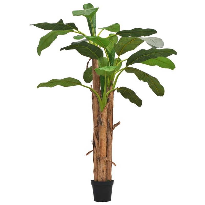 Berkfield Artificial Banana Tree with Pot 250 cm Green