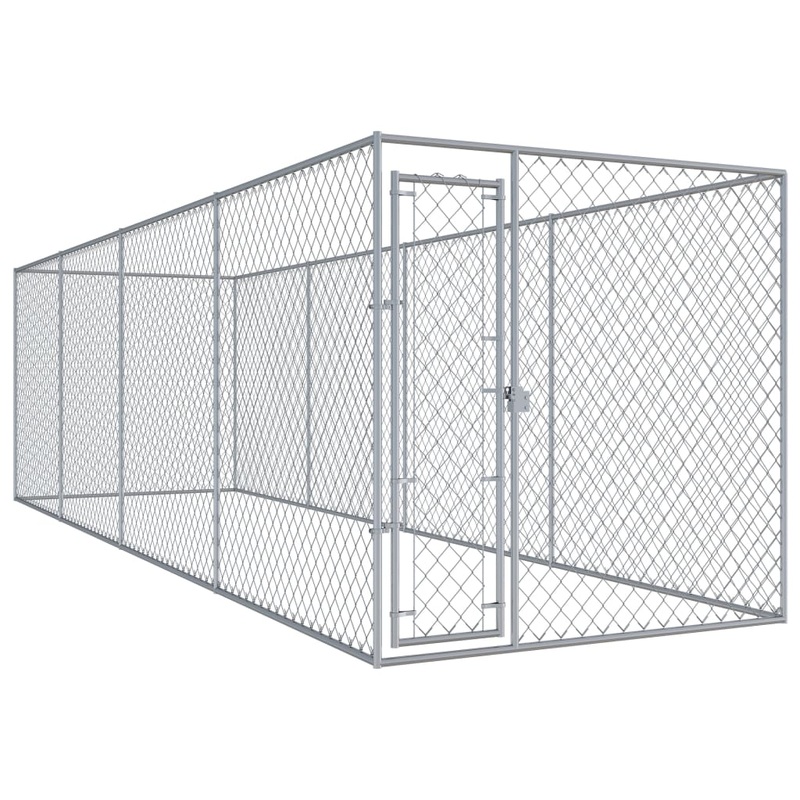 Berkfield Outdoor Dog Kennel 760x192x185 cm