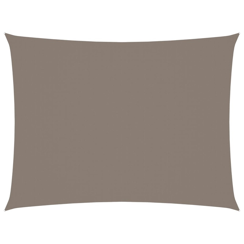 Berkfield Sunshade Sail Oxford Fabric Rectangular 5×6 m Taupe