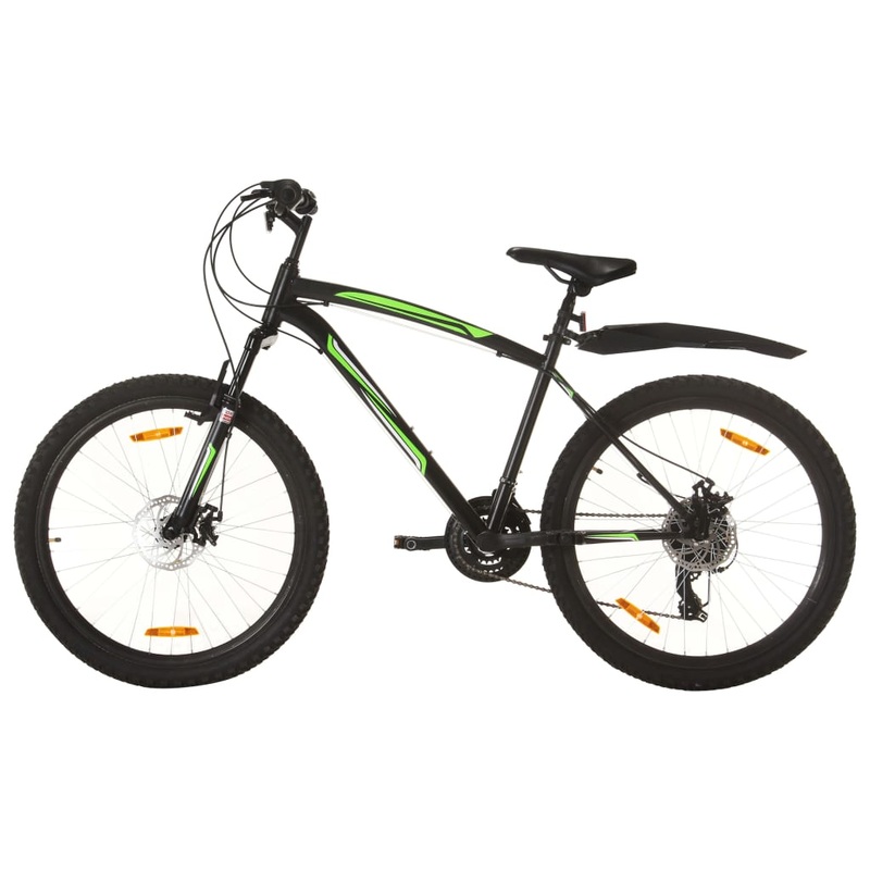 Berkfield Mountain Bike 21 Speed 26 inch Wheel 46 cm Black