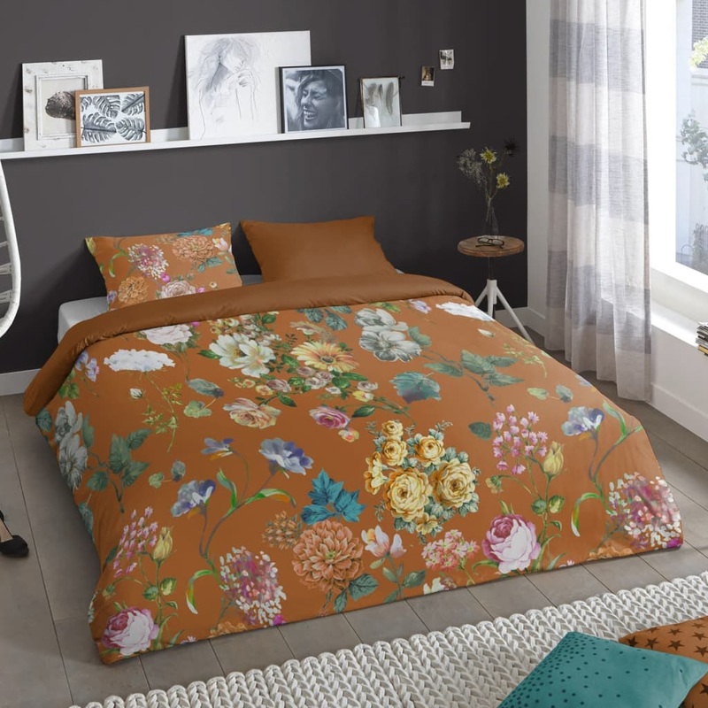 Good Morning Duvet Cover SHINSHOU 200×200/220 cm Terra Brown