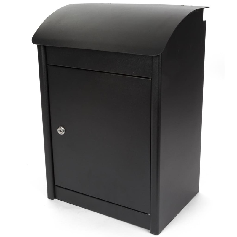 Perel Parcel Drop Box Malmo Dark Grey