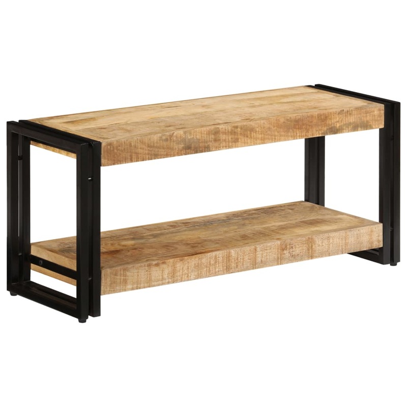 Berkfield TV Cabinet 90x30x40 cm Solid Mango Wood