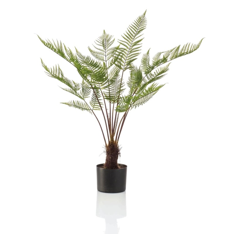 Emerald Artificial Fern Forest 85 cm in Pot