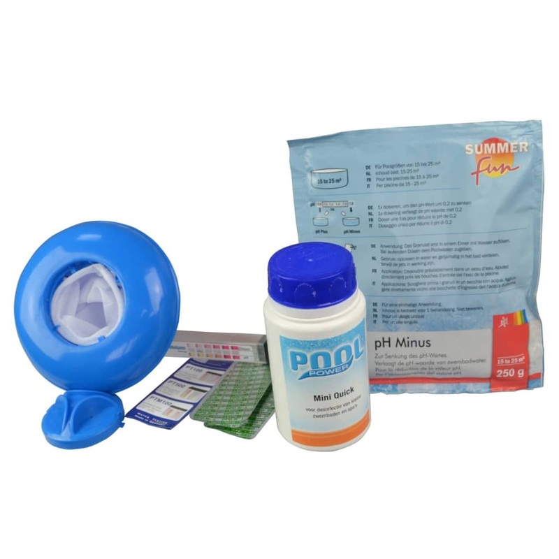 Summer Fun Swimming Pool Starter Set Chemie Mini