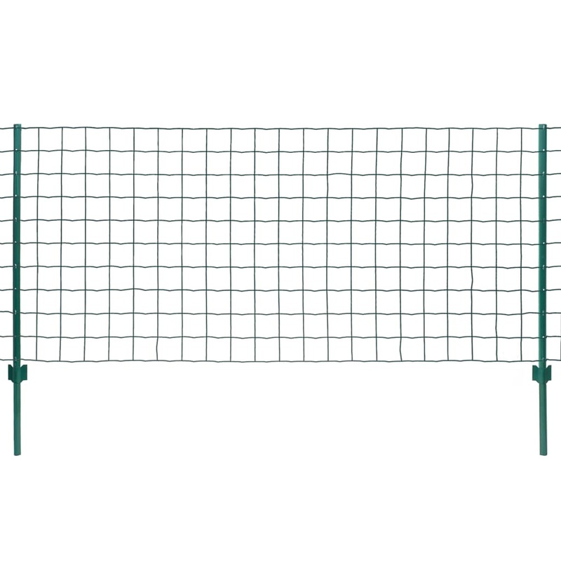Berkfield Euro Fence Steel 20×1 m Green