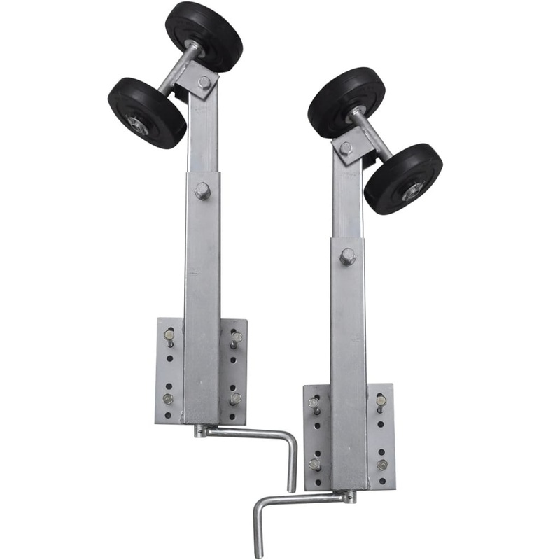 Boat Trailer Double Roller Bow Support Set of 2 59 – 84 cm