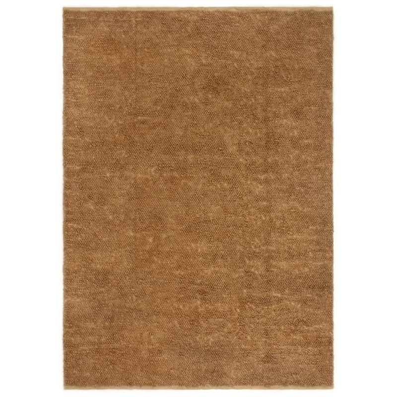 Berkfield Handmade Loop Pile Rug 180×250 cm Jute and Cotton