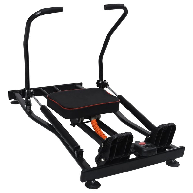 Berkfield Rowing Machine 4 Level Hydraulic Resistance