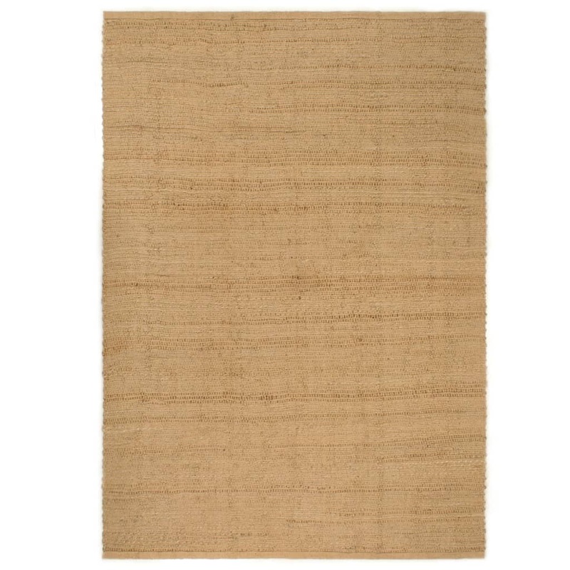 Berkfield Rug Rectangular Natural 120×180 cm Jute
