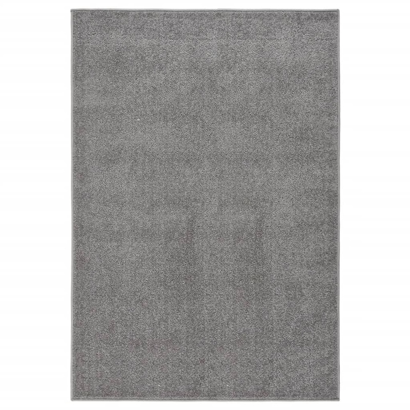 Berkfield Rug Short Pile 200×290 cm Grey