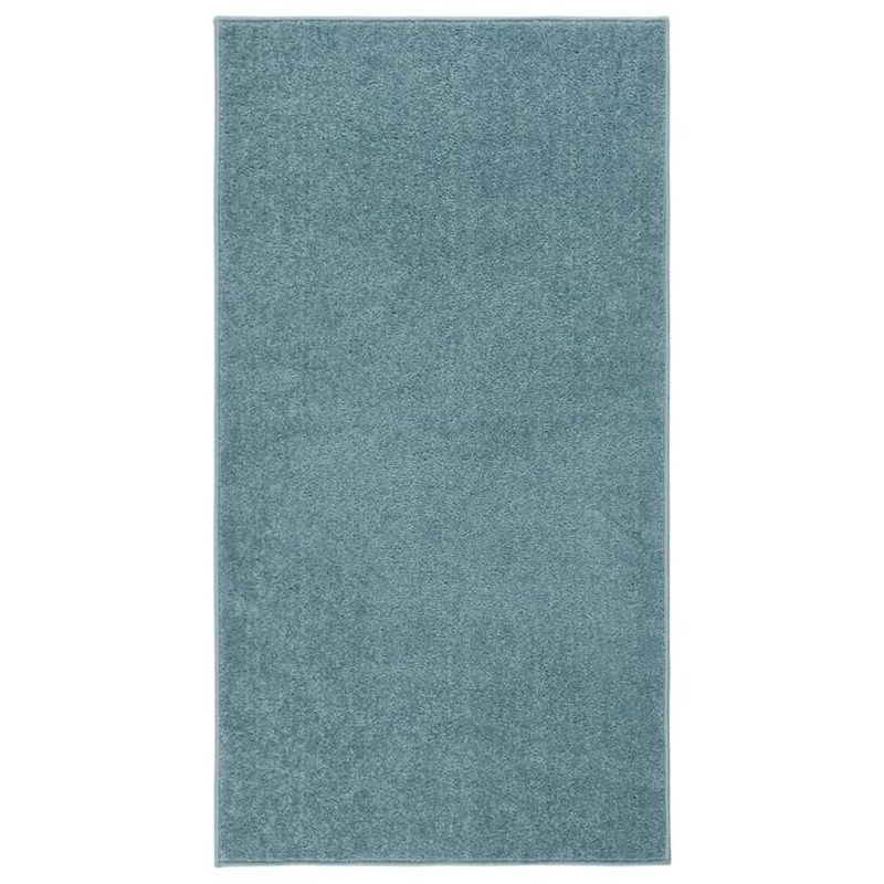 Berkfield Rug Short Pile 80×150 cm Blue