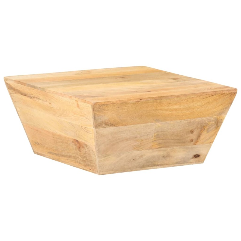 Berkfield Coffee Table V-shape 66x66x30 cm Solid Mango Wood