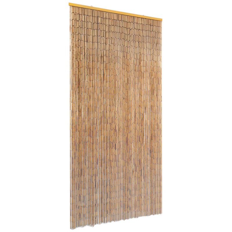 Berkfield Insect Door Curtain Bamboo 90×220 cm