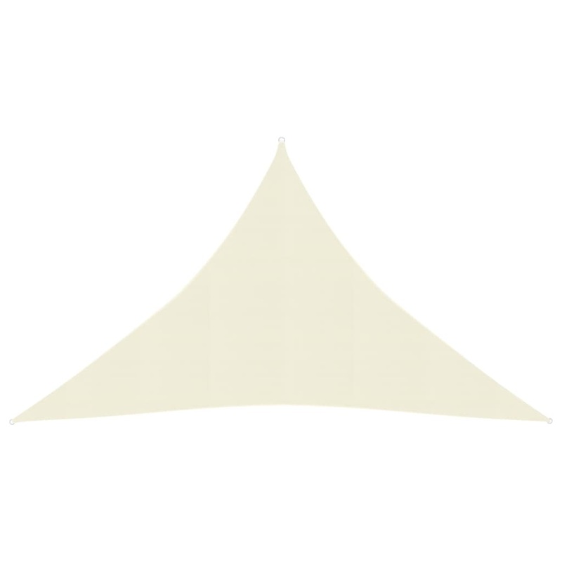 Berkfield Sunshade Sail 160 g/m__ Cream 4x4x5.8 m HDPE