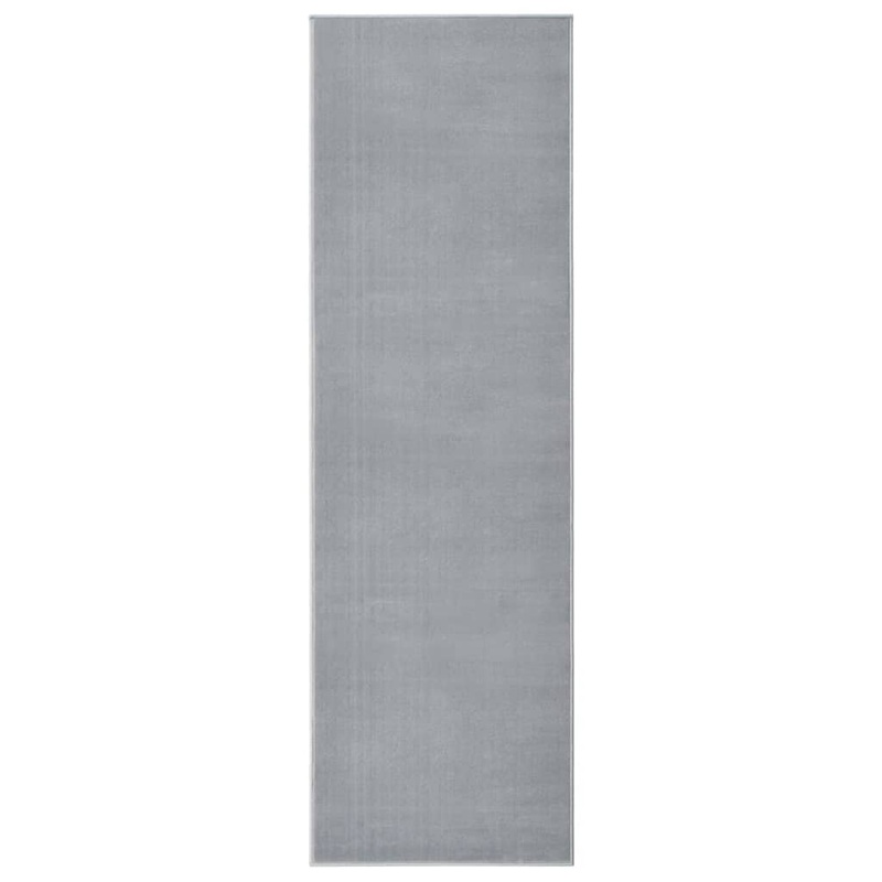 Berkfield Runner Rug BCF Grey 100×350 cm