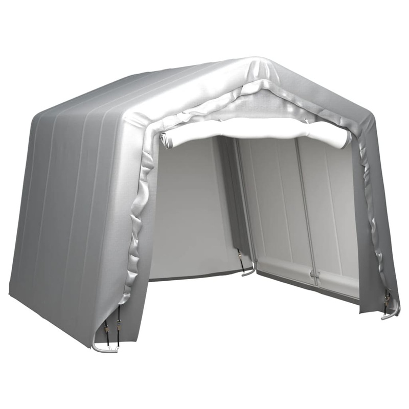 Berkfield Storage Tent 300×300 cm Steel Grey