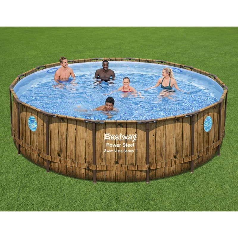 Bestway Power Steel Swimming Pool Set 488×122 cm