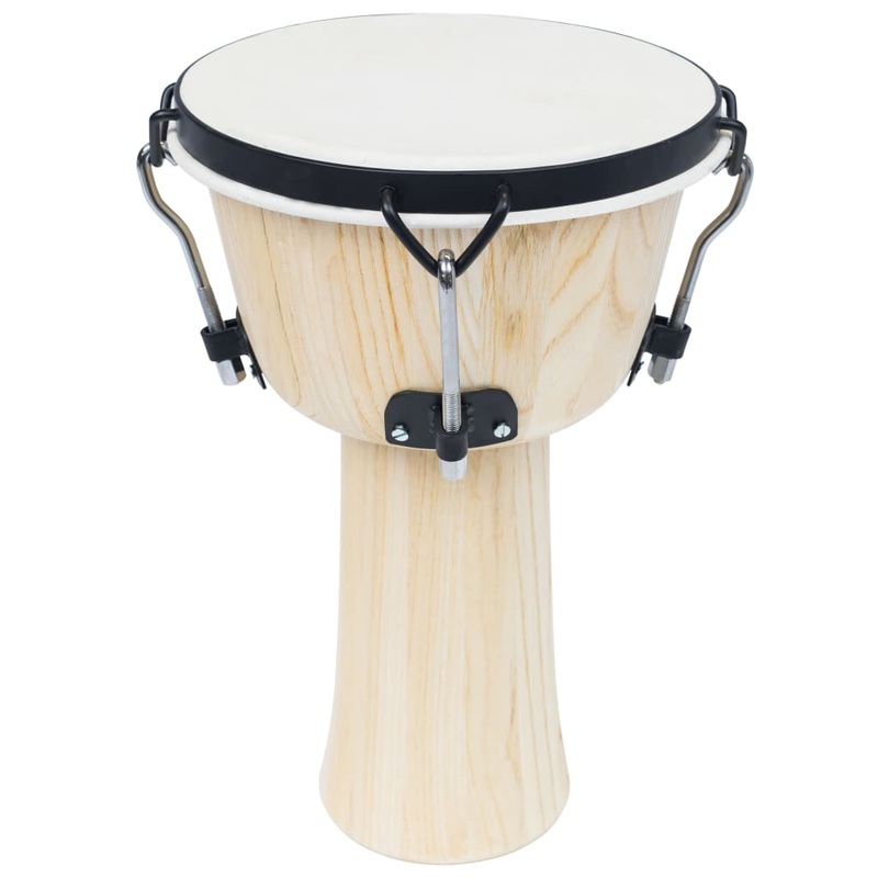 Berkfield Djembe Drum with Rod Tension 25 cm Goat Skin