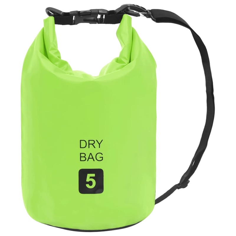 Berkfield Dry Bag Green 5 L PVC