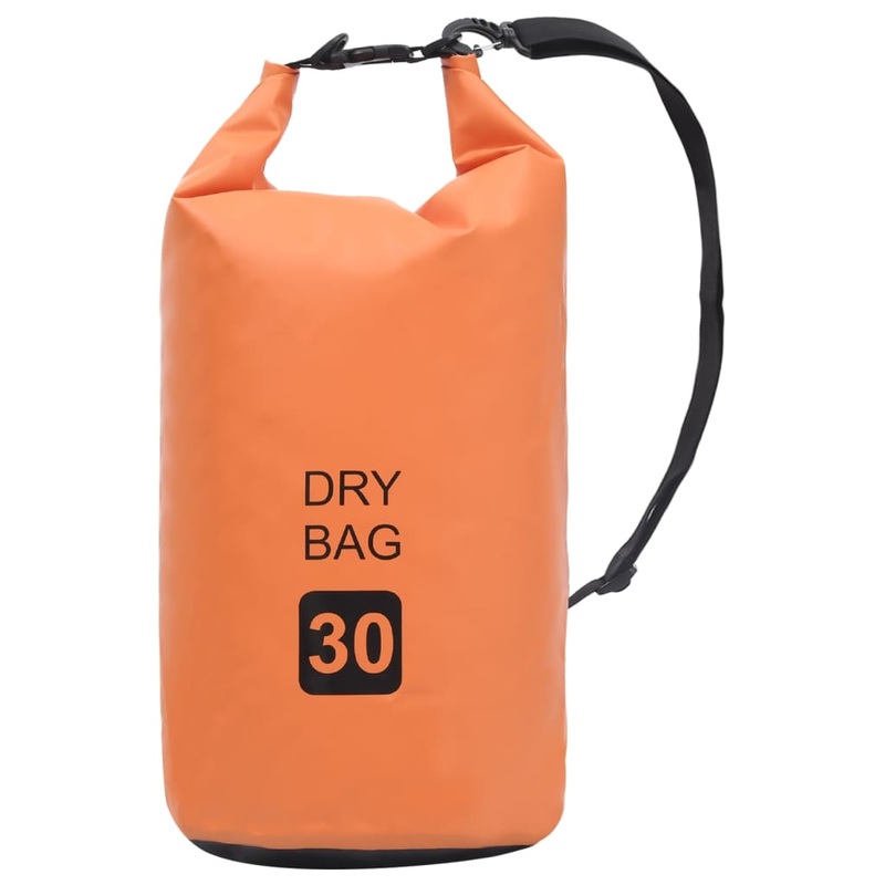 Berkfield Dry Bag Orange 30 L PVC