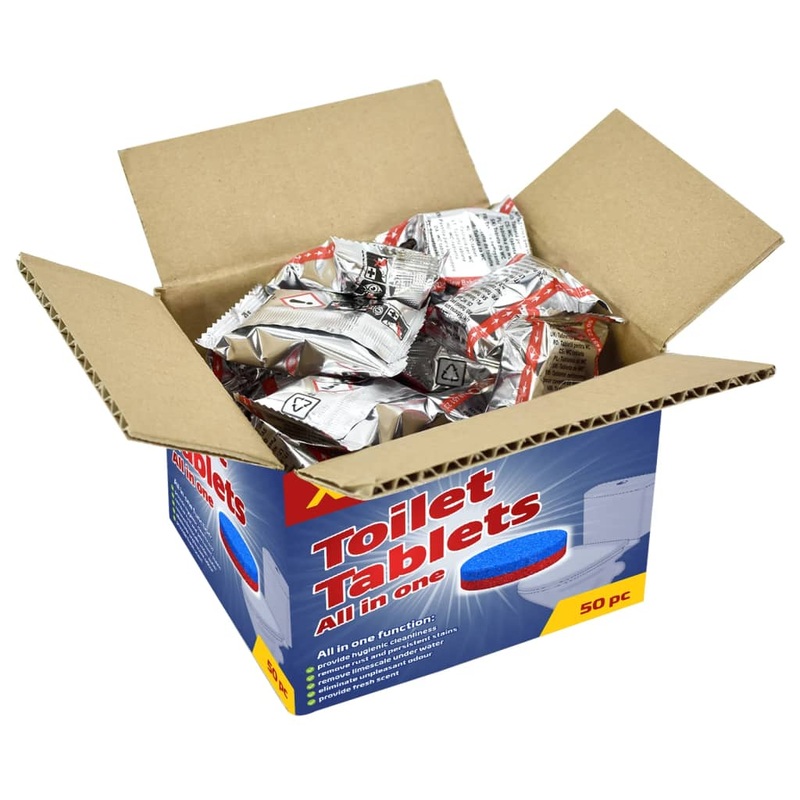 Berkfield Toilet Cleaning Tablets 50 pcs Urinal Cleaners