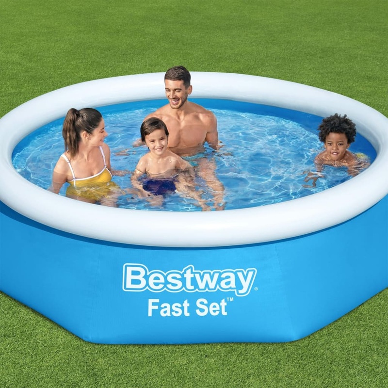 Bestway Fast Set Inflatable Swimming Pool Round 244×66 cm 57265