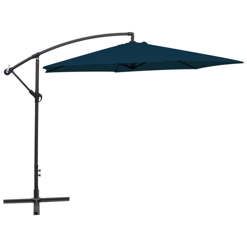 Berkfield Cantilever Umbrella 3 m Blue