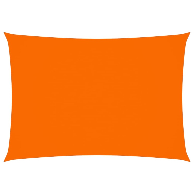 Berkfield Sunshade Sail Oxford Fabric Rectangular 4×6 m Orange