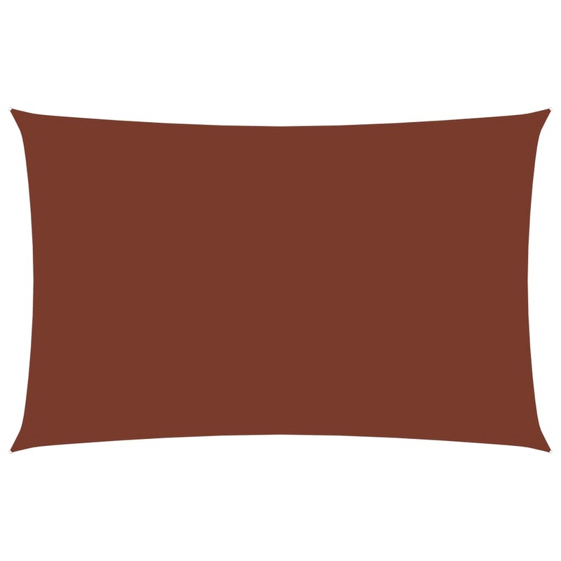 Berkfield Sunshade Sail Oxford Fabric Rectangular 5×6 m Terracotta
