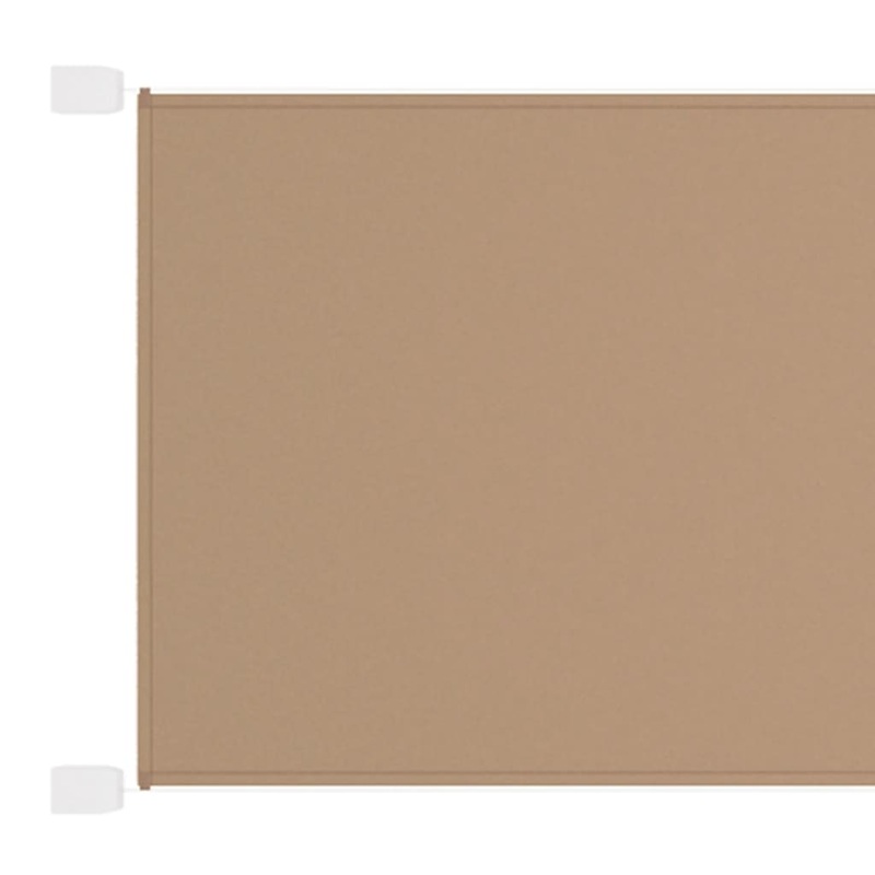 Berkfield Vertical Awning Taupe 180×1200 cm Oxford Fabric