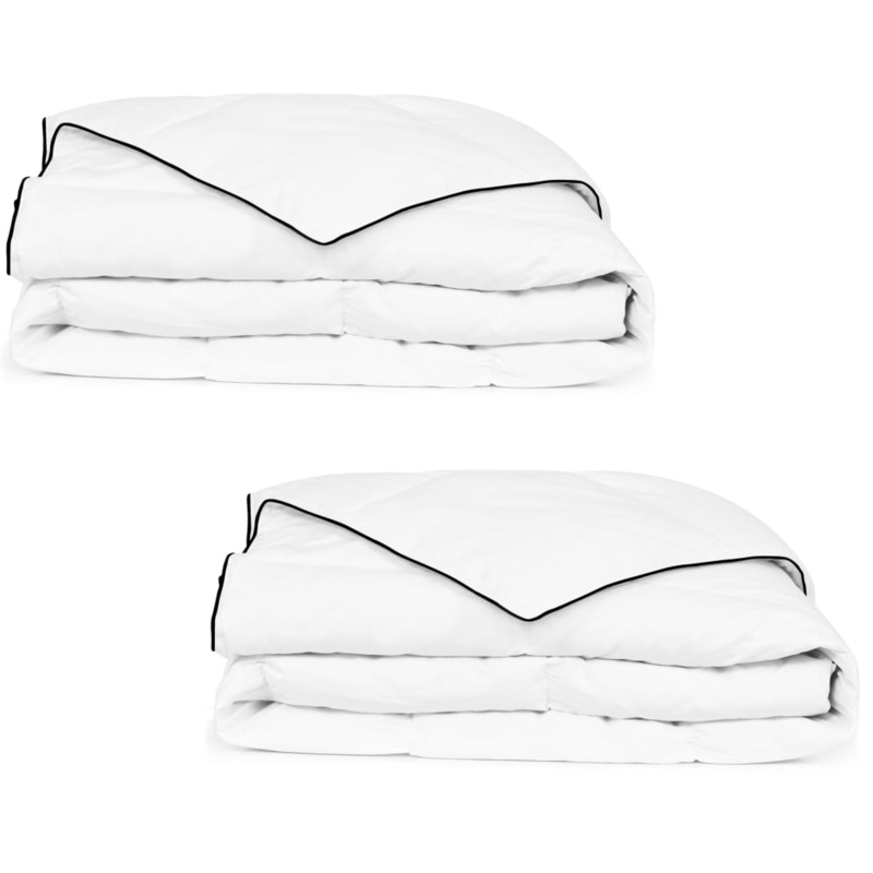Berkfield Winter Down Duvet 2 pcs 135×200 cm
