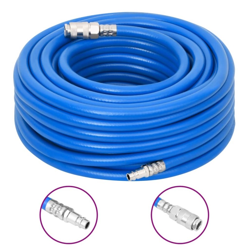 Berkfield Air Hose Blue 0.6 2 m PVC