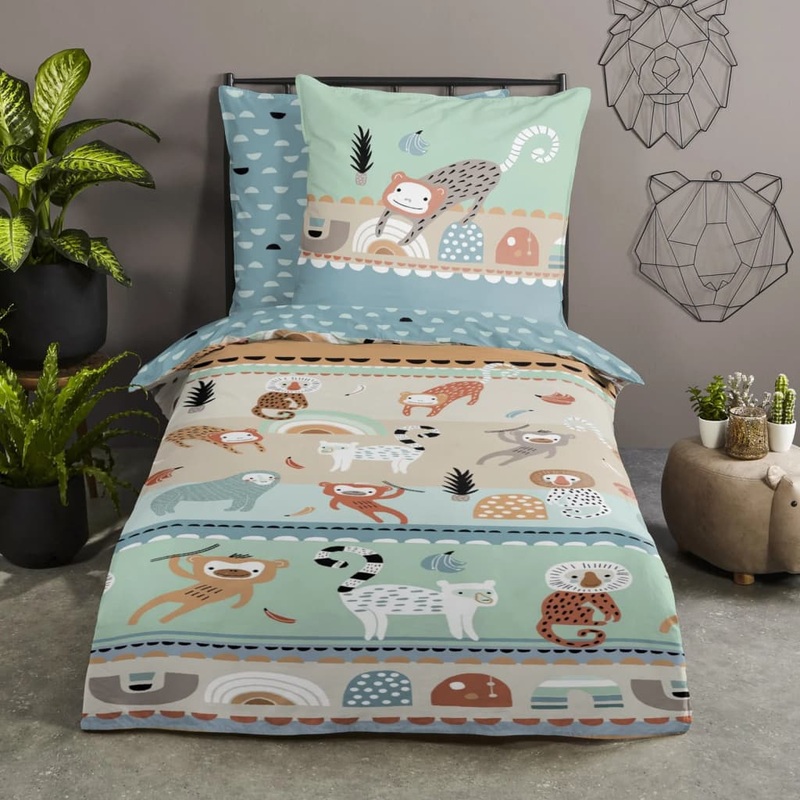 Good Morning Kids Duvet Cover PLAY 135×200 cm Multicolour