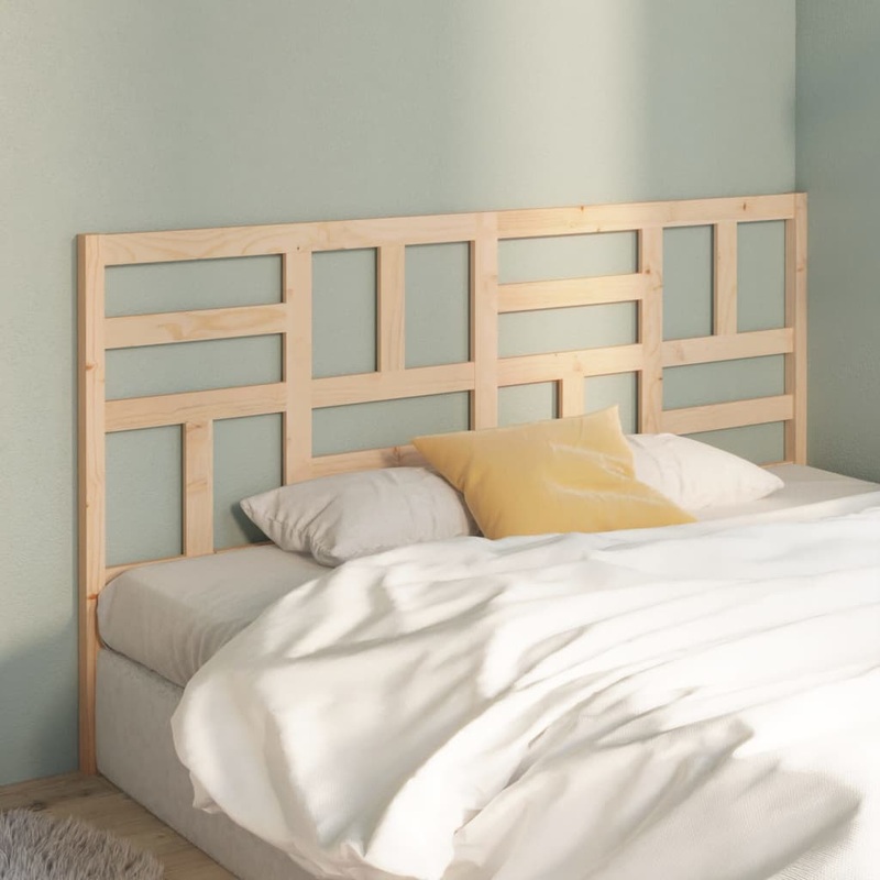 Berkfield Bed Headboard 186x4x104 cm Solid Wood Pine