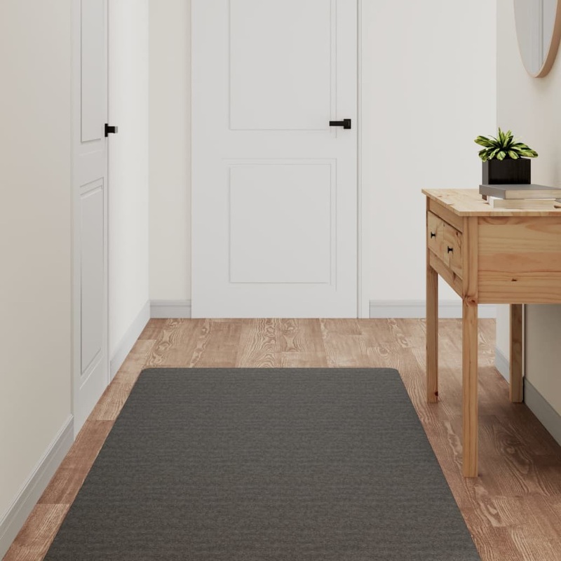 Berkfield Carpet Runner Anthracite 80×180 cm