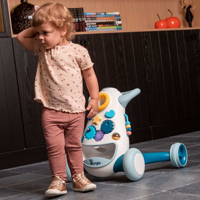 Bo Jungle B-Walking Baby Walker Aid Jumpy Blue