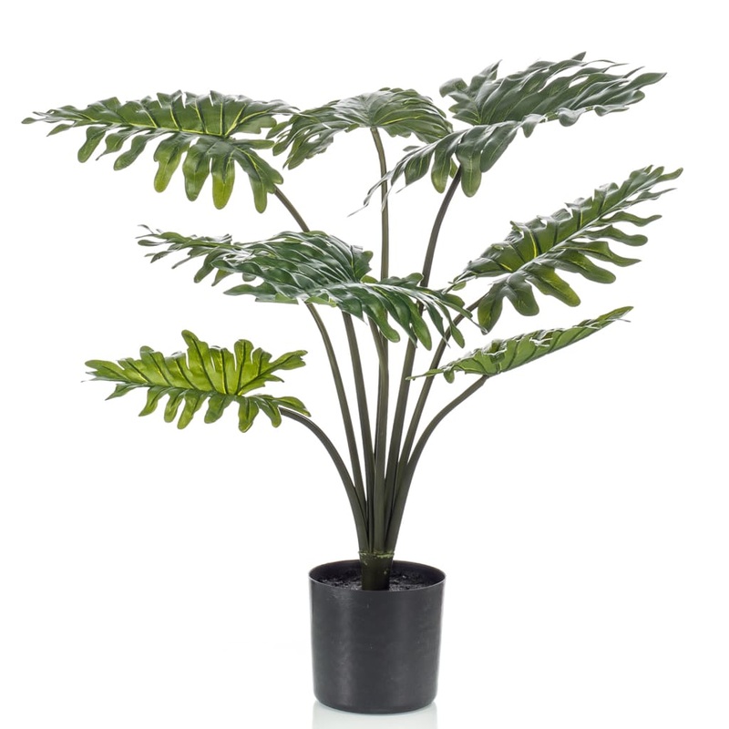 Emerald Artificial Plant Philodendron with Pot 60 cm
