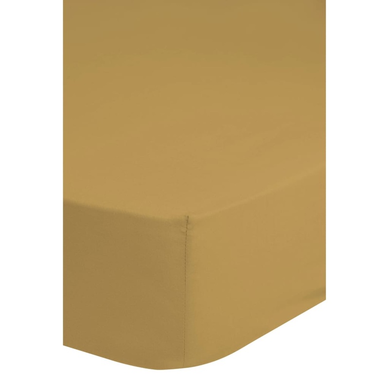HIP Fitted Sheet 180×220 cm Ochre