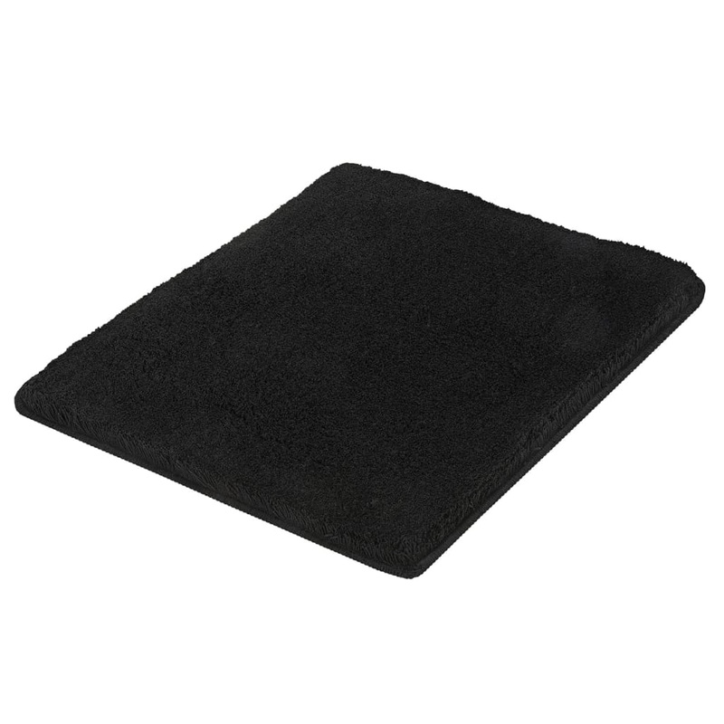 Kleine Wolke Bath Rug Relax 55×65 cm Black