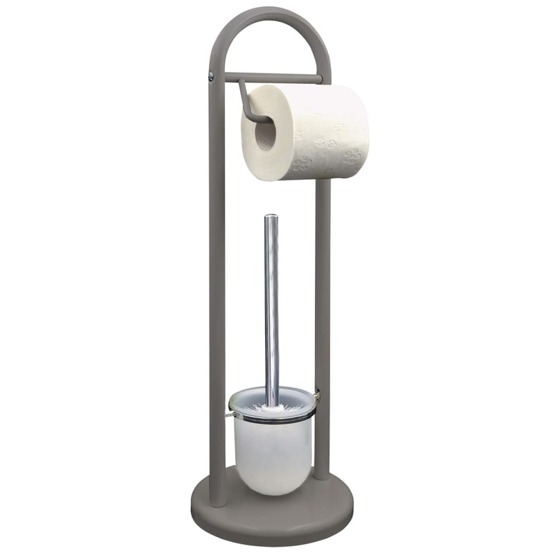 RIDDER 2-in-1 Toilet Brush Set Unique Grey