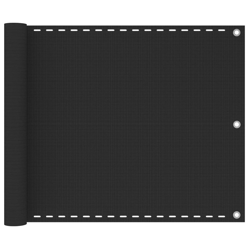 Berkfield Balcony Screen HDPE 75×500 cm Anthracite