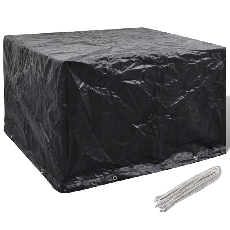 Berkfield Garden Furniture Cover 8 Eyelets 135 x 135 x 90 cm