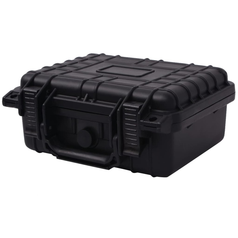 Berkfield Protective Equipment Case 27×24.6×12.4 cm Black