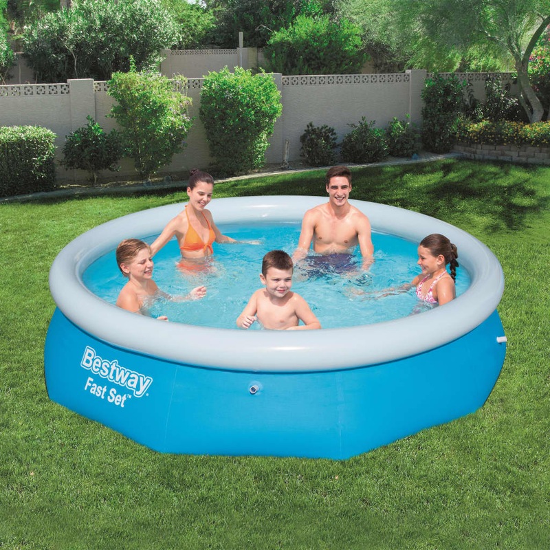 Bestway Fast Set Inflatable Swimming Pool Round 305×76 cm 57266