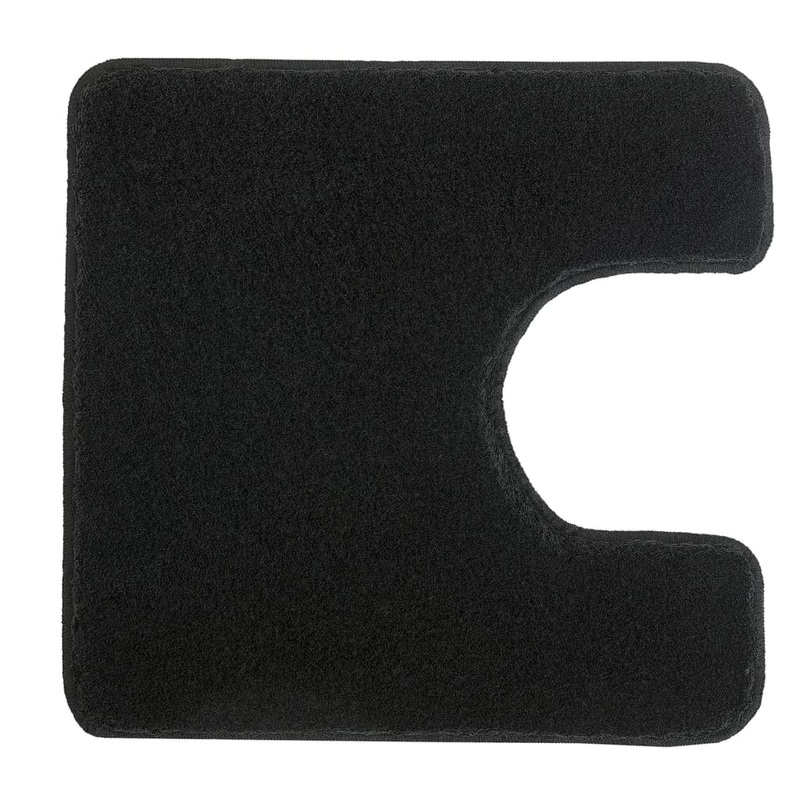 Kleine Wolke Pedestal Mat Relax 55×55 cm Black