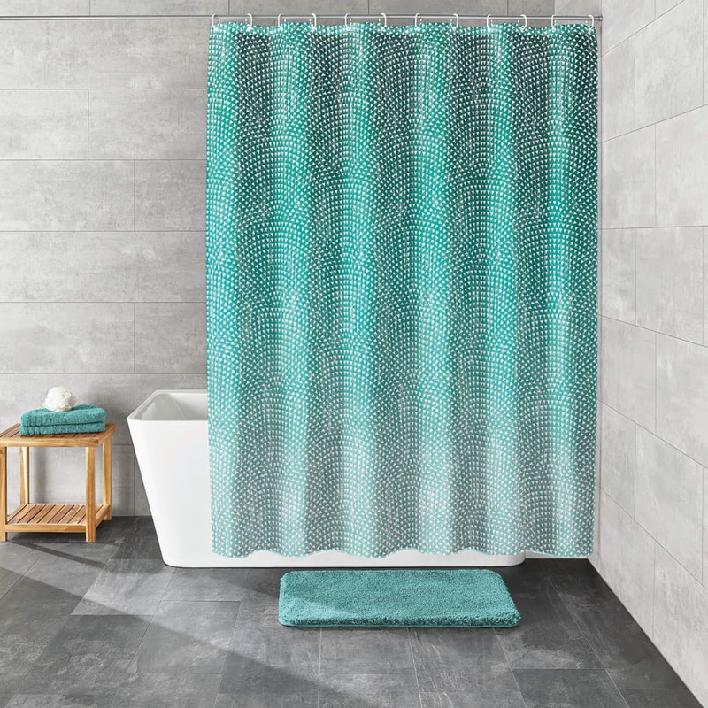Kleine Wolke Shower Curtain Cascade 180×200 cm Green